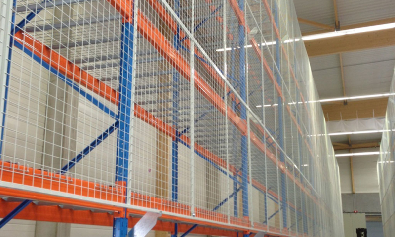 Anti-chute protection, accessoire-rayonnage, palettier - Bretagne rayonnage
