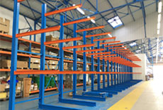 Cantilever, rack palettier pour le stockage, rangement professionnel - Bretagne rayonnage