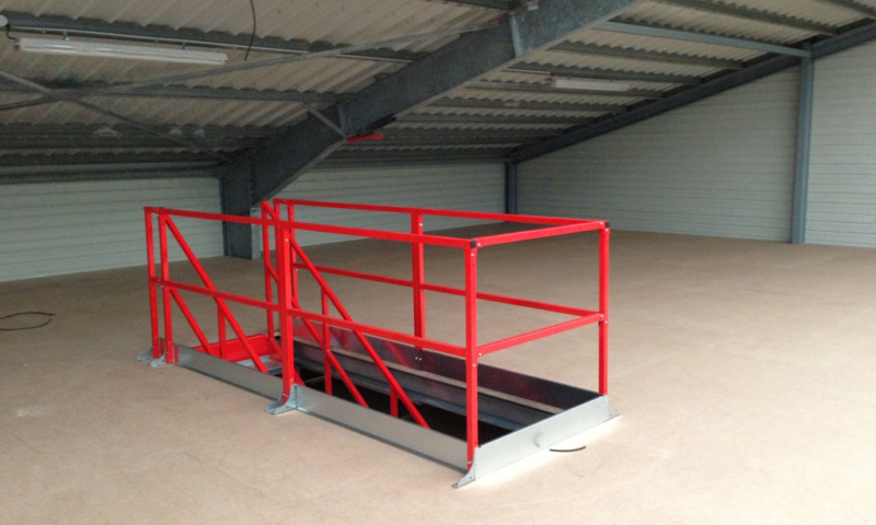 Garde-coprs, accessoires pour plateformes mezzanine - Bretagne rayonnage