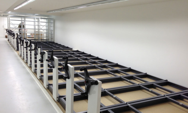 Palettier léger mobile,  rayonnage industriel - Bretagne rayonnage