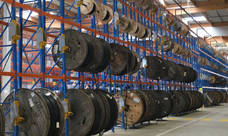 Rayonnage spécifique rack à touret, étagère professionnelle - Bretagne rayonnage