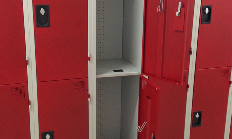 Vestiaires, accessoire de rangement industrielle - Bretagne rayonnage 3