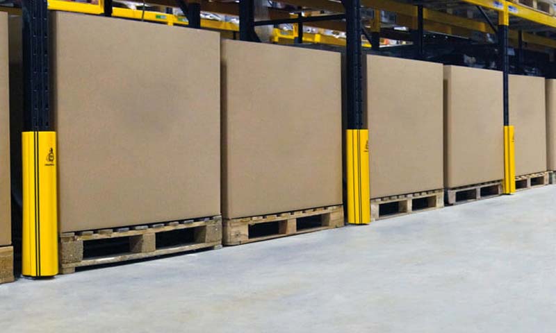 Protections des montants des racks - Bretagne rayonnage