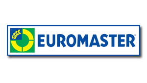 Euromaster logo, client de Bretagne Rayonnage.