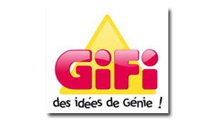 Gifi logo, client de Bretagne Rayonnage.