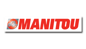 Manitou logo, client Bretagne Rayonnage.